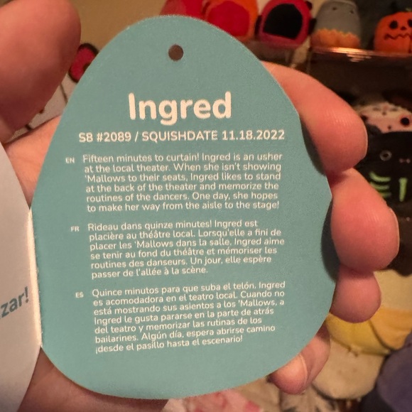 Ingred the cow squishmallow 8 inch NWT - Picture 4 of 5